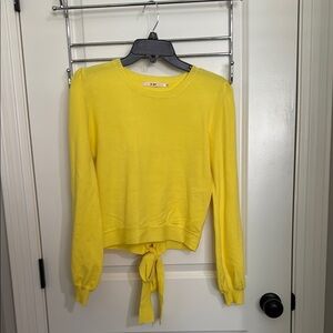 Miami Bright Yellow Knit Sweater